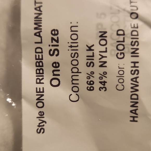 Maria La Rosa From MILAN ITALY, Gold Socks - Picture 5 of 8